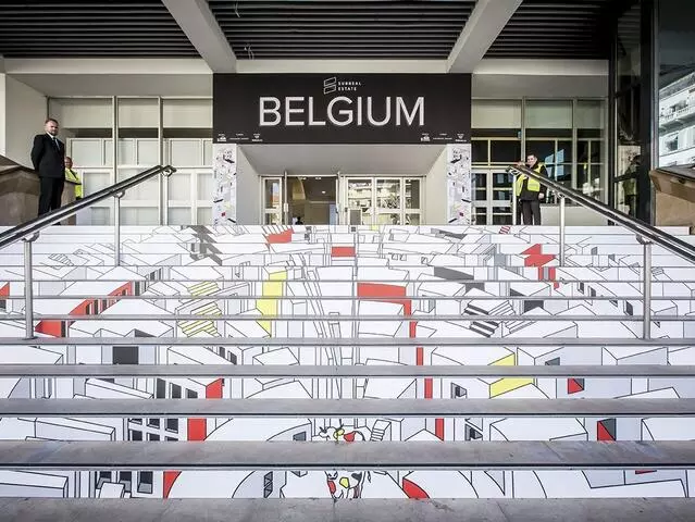Pavillon belge BE