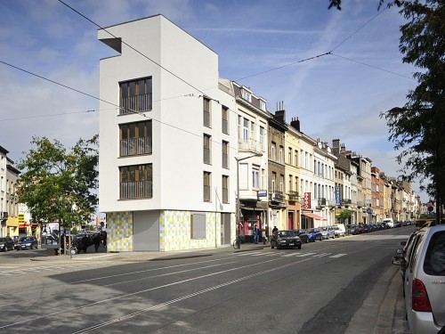 KARBON'- Social housing at Schaerbeek