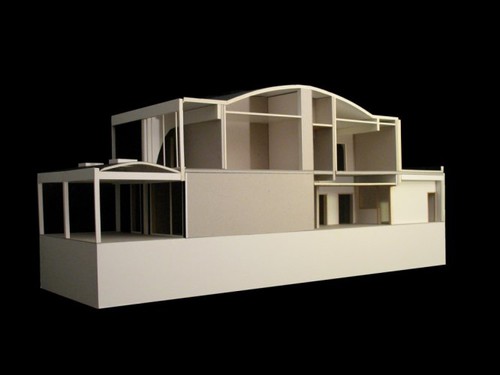Model of Montataire's Cultural Centre