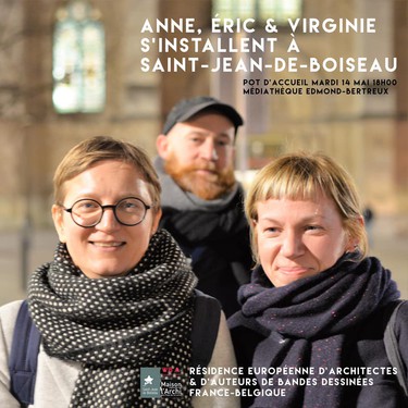 Lancement de la résidence européenne d'architectes/BD - Nantes & Walcourt