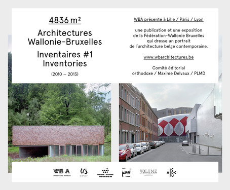 Exhibition 4836 m² and lecture by l'Escaut and V+ in Paris