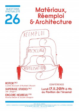 Rotor: Lecture Materials, re-use and architecture in Paris