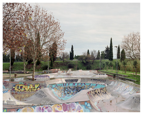 Skatepark, Nîmes, photographic commission by Villa Noailles